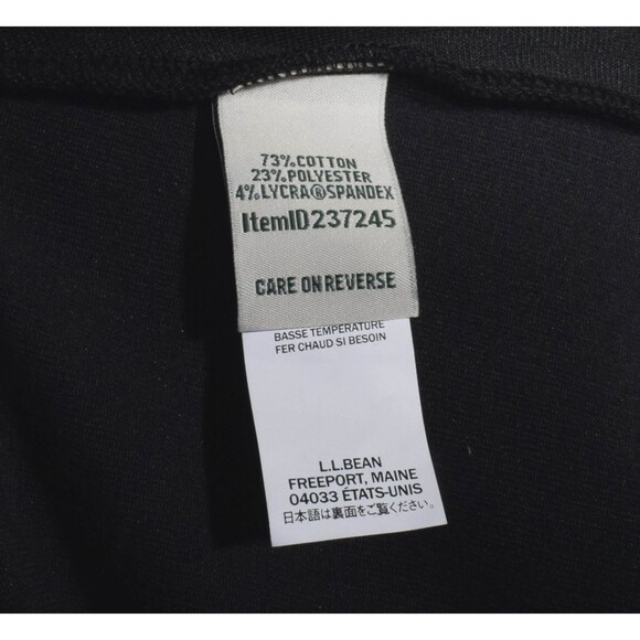 L.L. Bean Perfect Fit Pull On Knit Corduroy Pants - Black - Sz 2X Plus - Picture 4 of 4